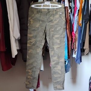 Joie Camo Straight Leg Pants